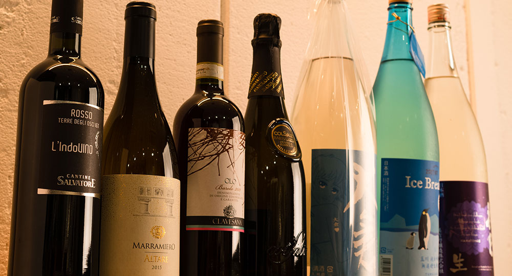 イタリアワインは、充実・納得の品揃え